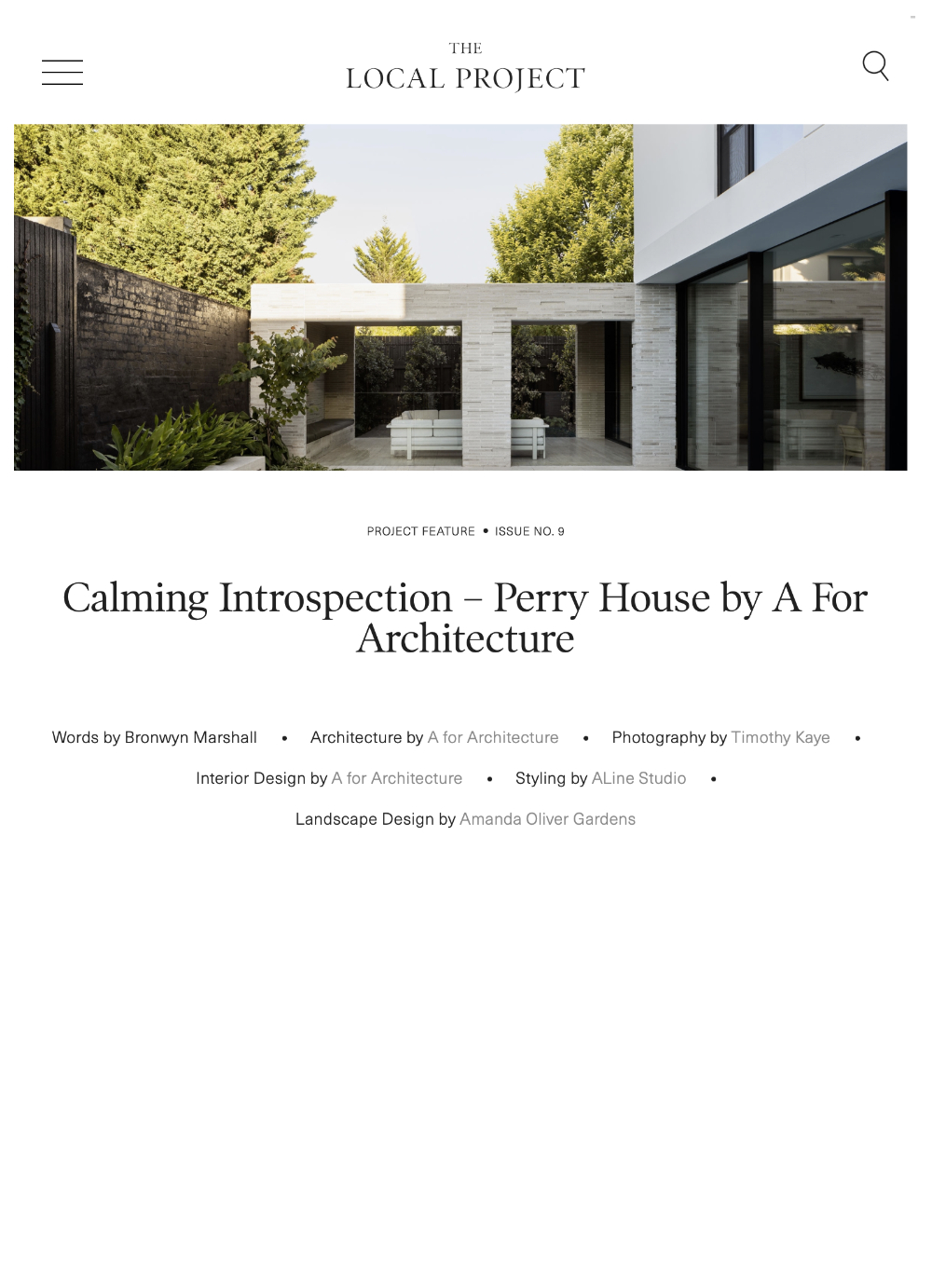 The Local Project – Perry Court