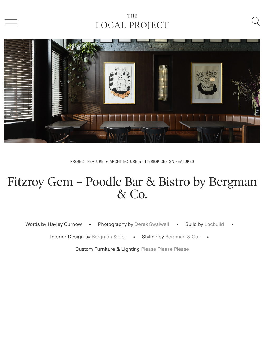 The Local Project – Poodle Bar & Bistro