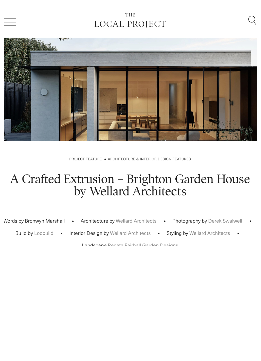 The Local Project – Brighton Garden House