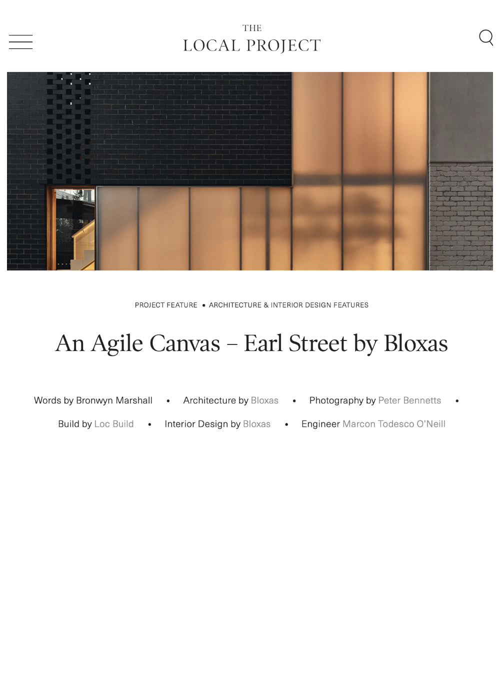 The Local Project – Earl Street