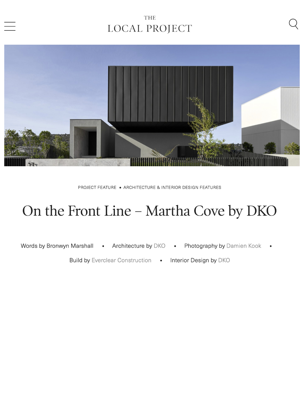 The Local Project – Martha Cove