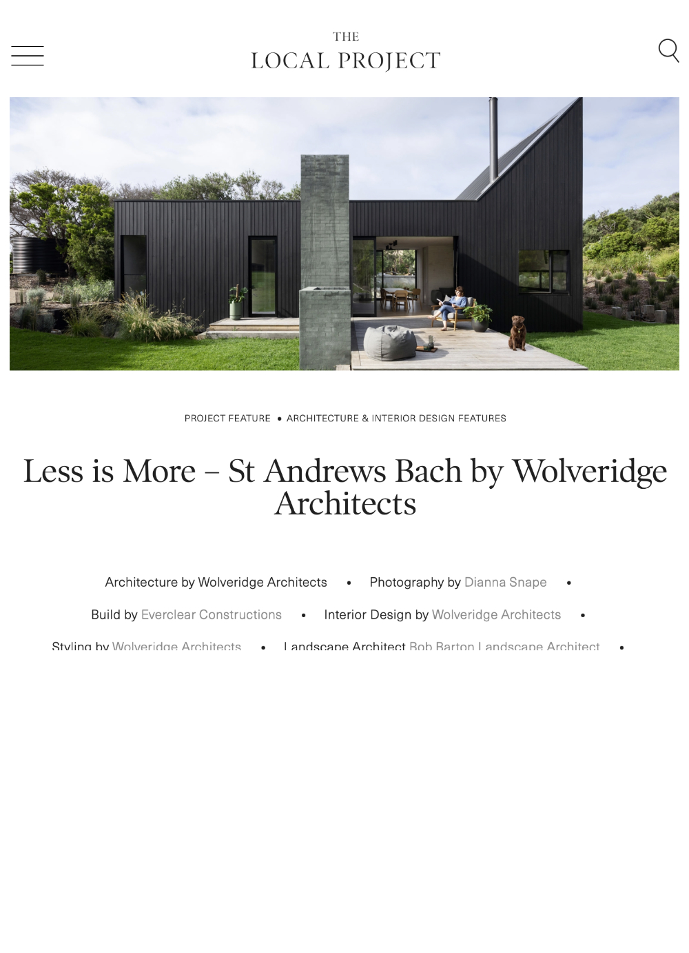 The Local Project – St Andrews Bach