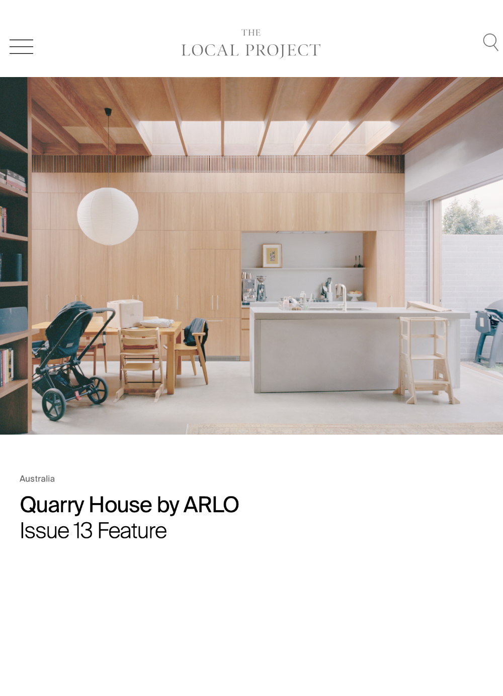 The Local Project – Quarry House